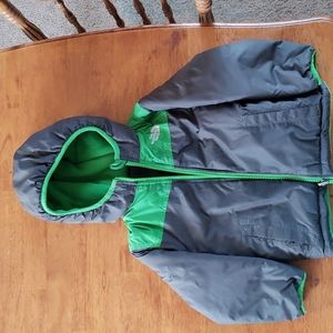 The North Face reversible kids coat